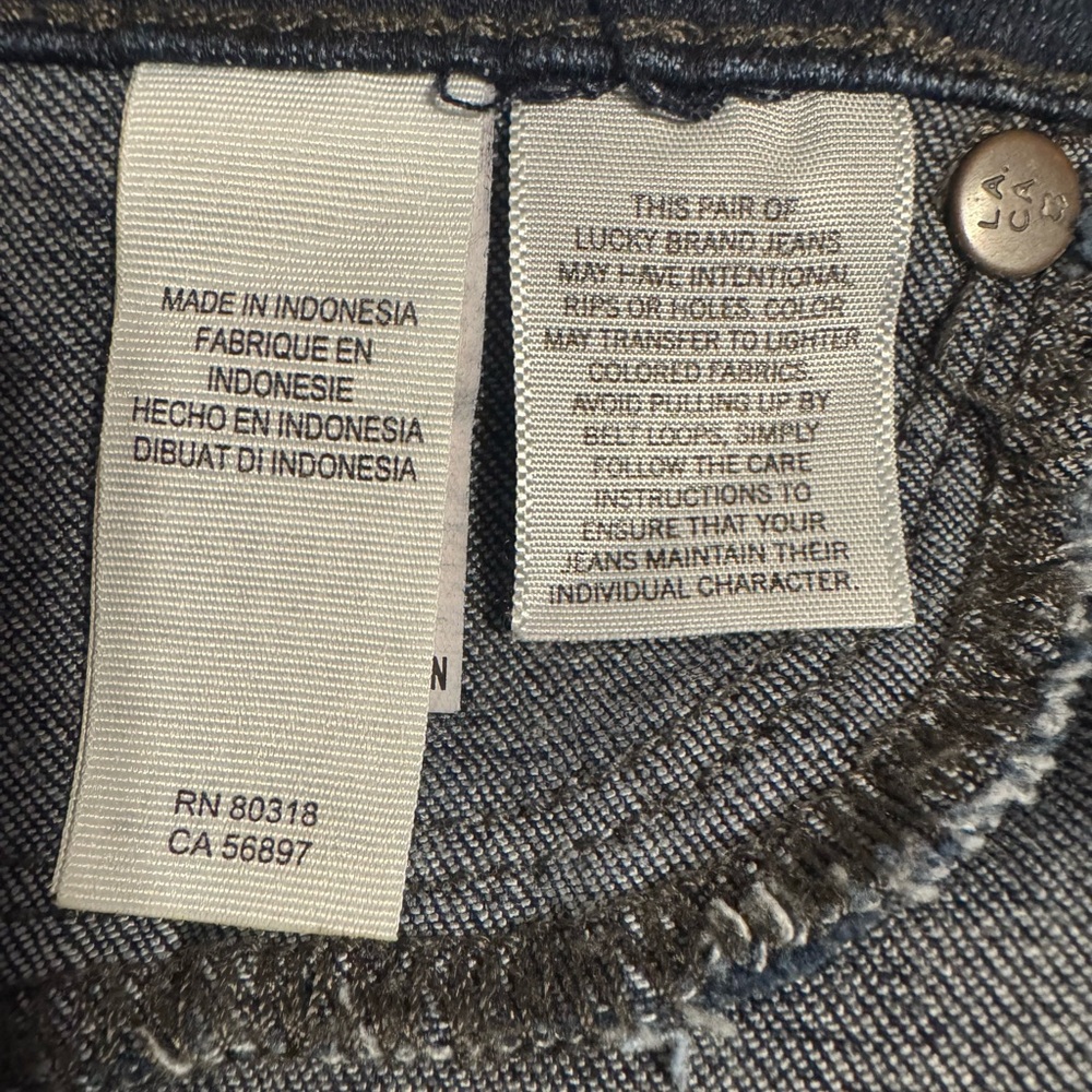 LUCKY BRAND *BROOKE LEGGING JEAN*   SIZE: 8        BIN#7 - Picture 8 of 8